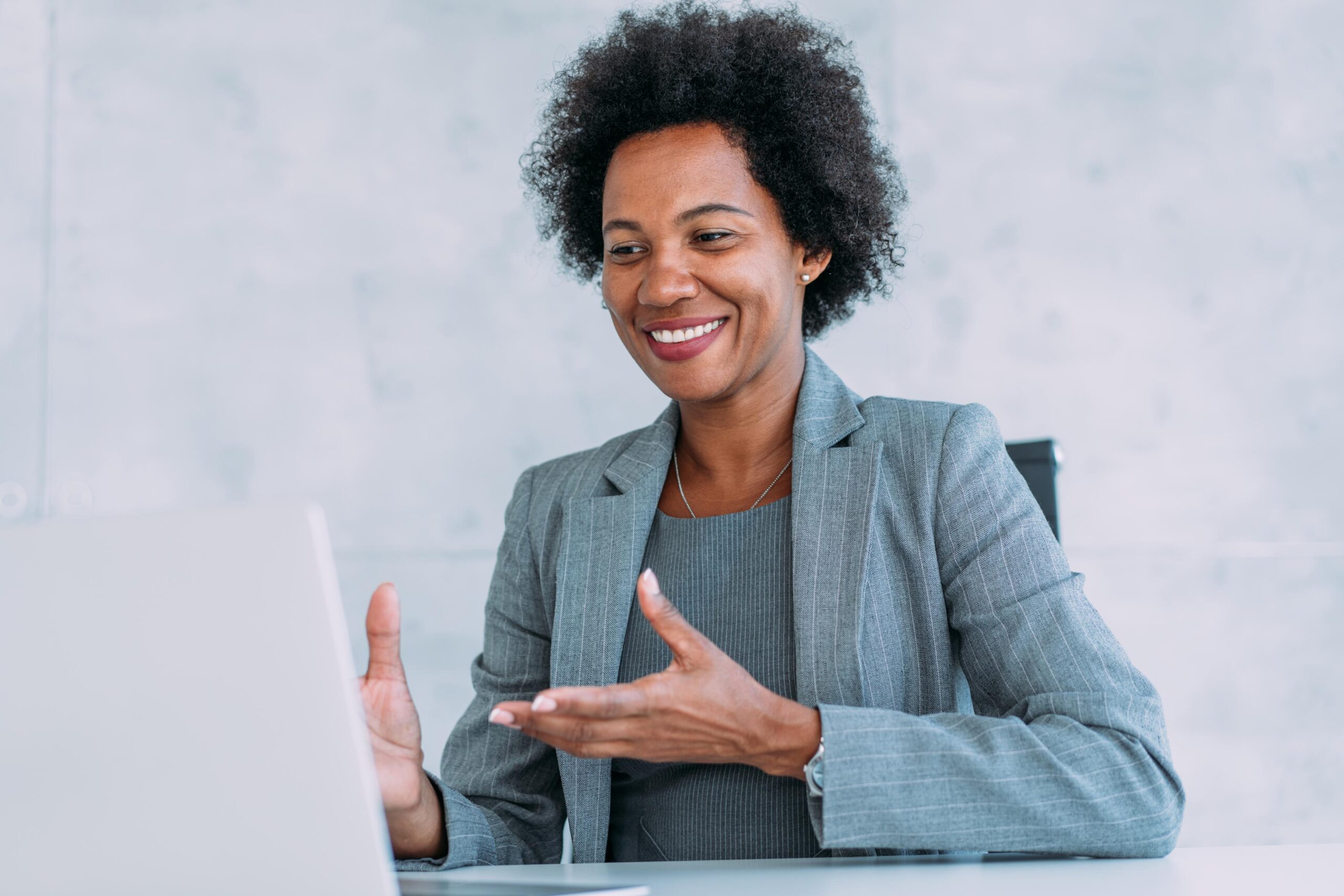 Professonal woman at work