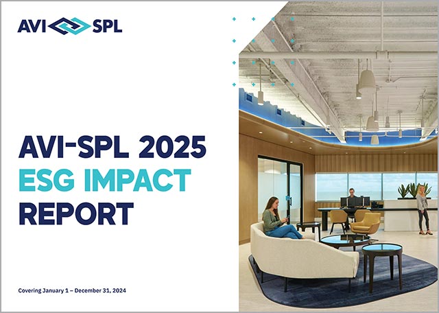 ESG impact 2025 report cover image